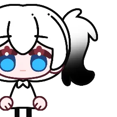 头发 马尾 >> A 5 渐变